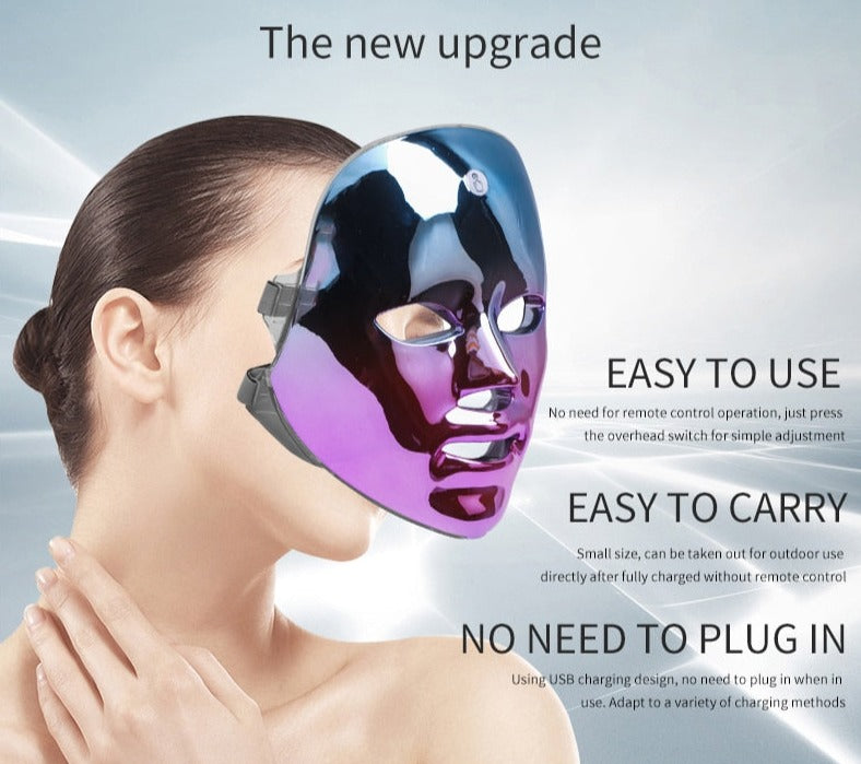 REJUVEM LITE & GLOW 7 Colors LED Facial Mask - Special Edition
