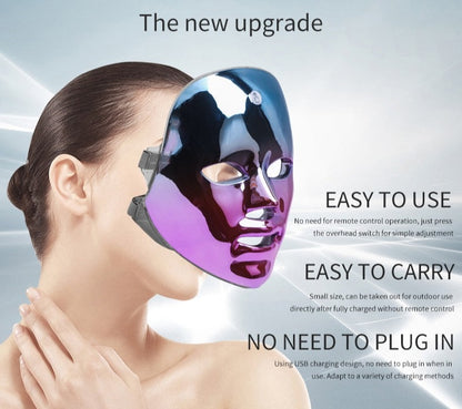 REJUVEM LITE & GLOW 7 Colors LED Facial Mask - Special Edition