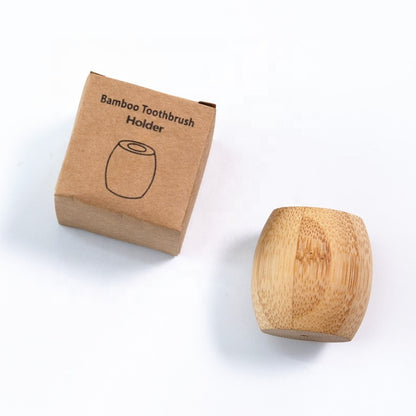 PUREGLOW Biodegradable BambooToothbrush Holder