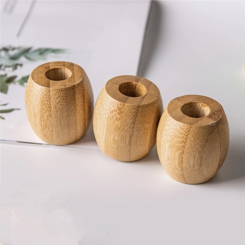 PUREGLOW Biodegradable BambooToothbrush Holder