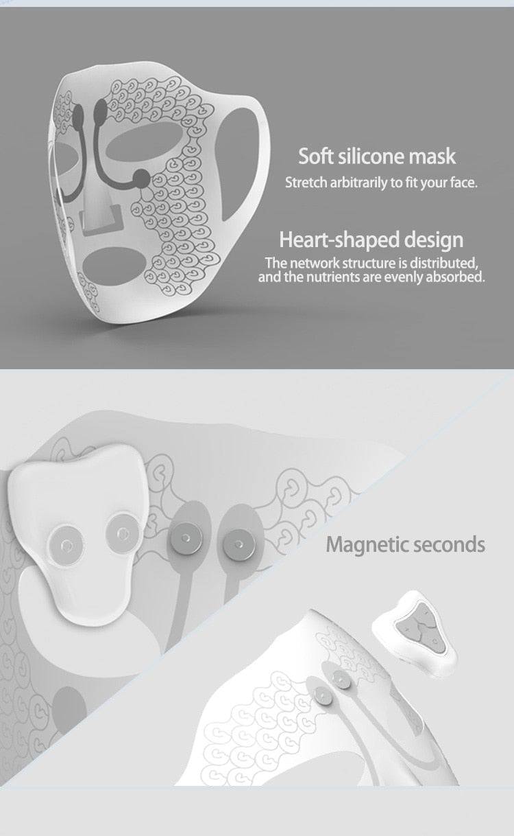 GLOWTONE Microcurrent Duo Facial Mask