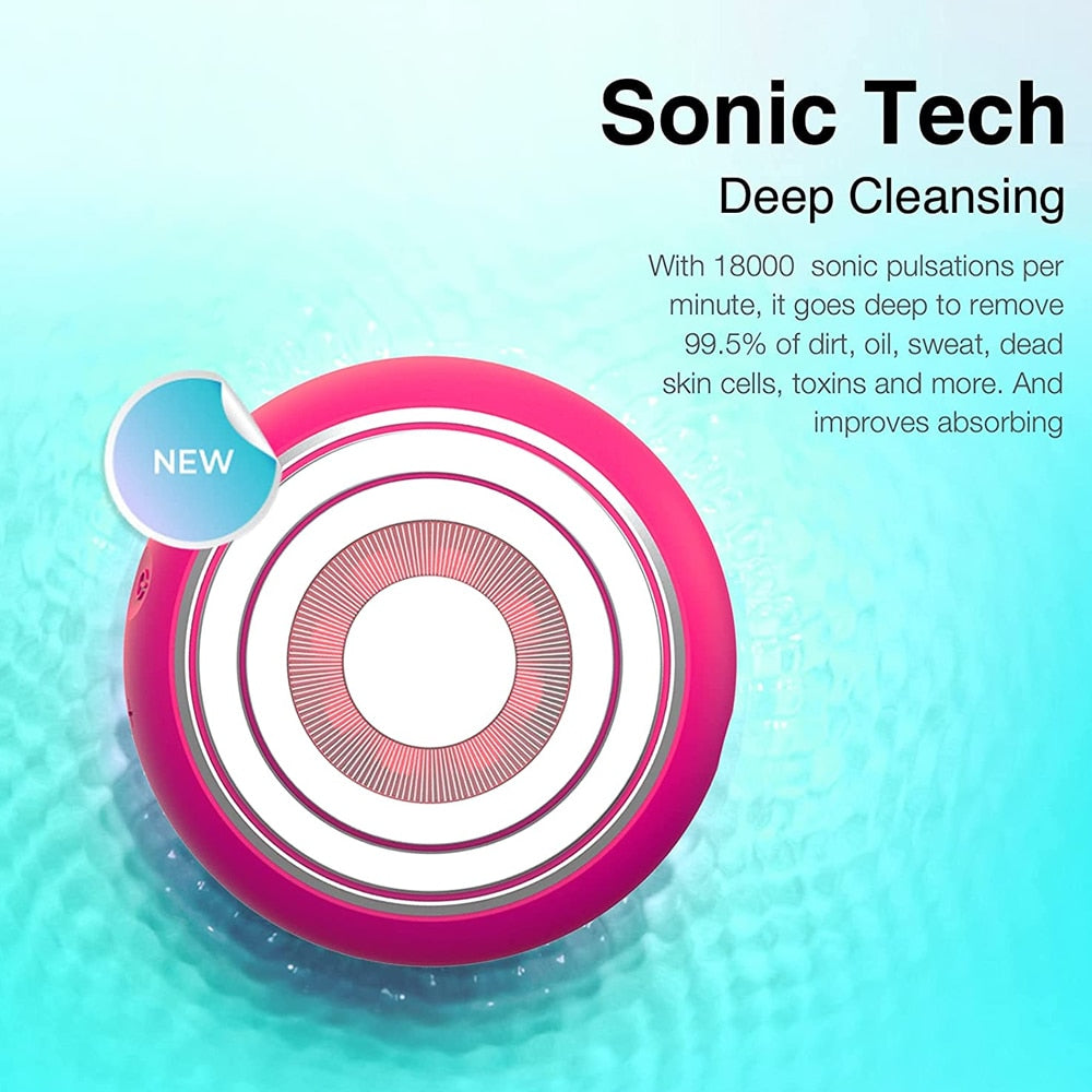 PROGLOW 3 in 1 Facial Cleanser and Rejuvenator Disc
