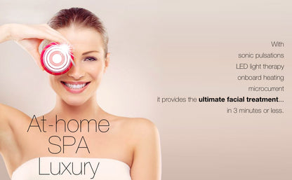 PROGLOW 3 in 1 Facial Cleanser and Rejuvenator Disc