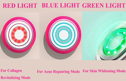 PROGLOW 3 in 1 Facial Cleanser and Rejuvenator Disc