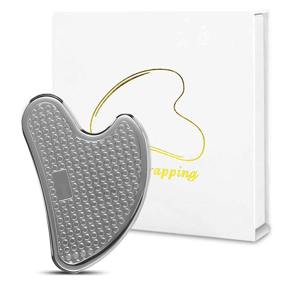 GLOWPRO Stainless Steel Gua Sha Beauty Tool
