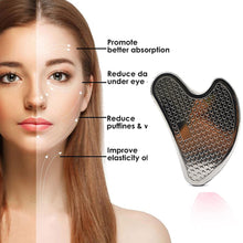 Load image into Gallery viewer, GLOWPRO Stainless Steel Gua Sha Beauty Tool
