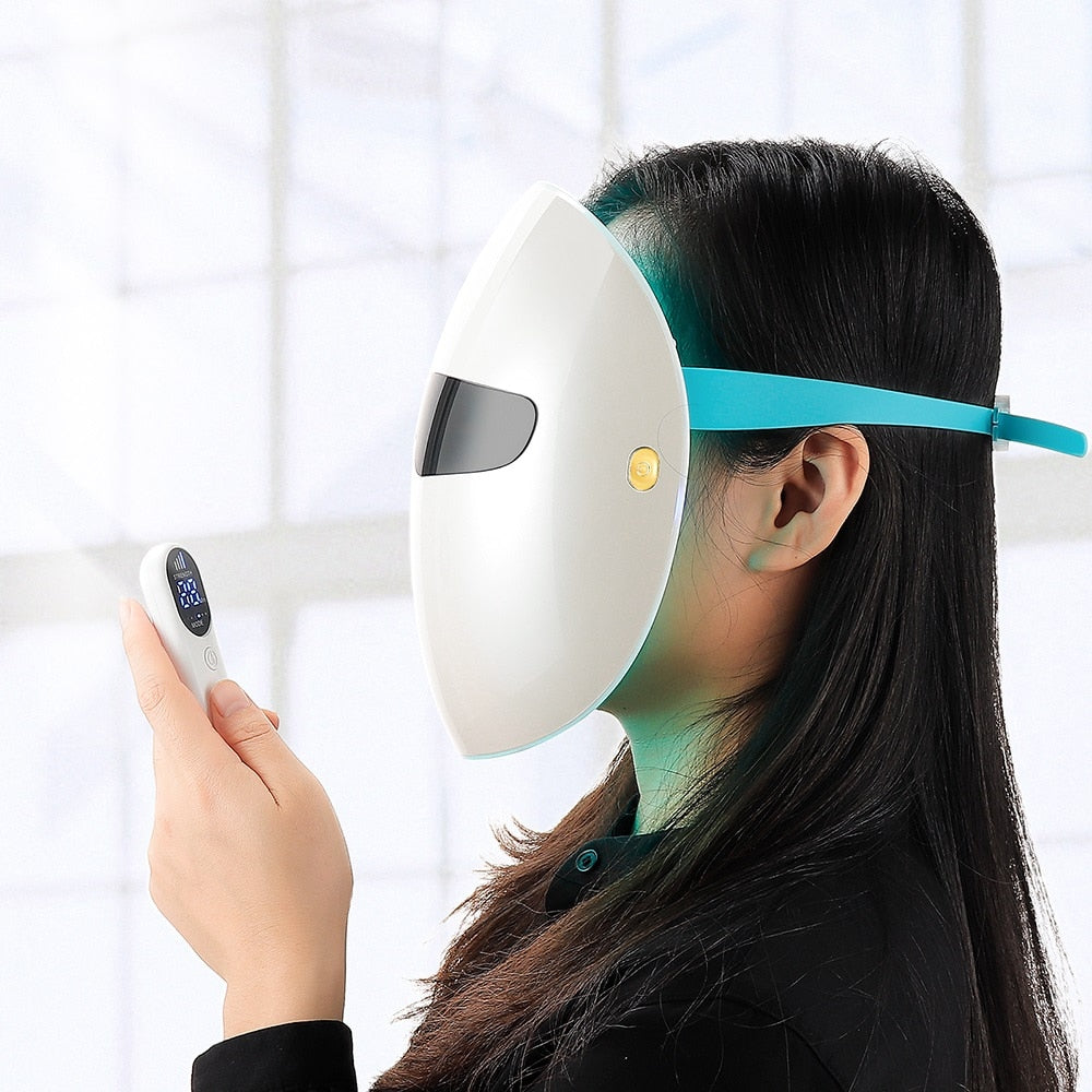 GLOWMAX Wireless 7 Color LED SPA Mask