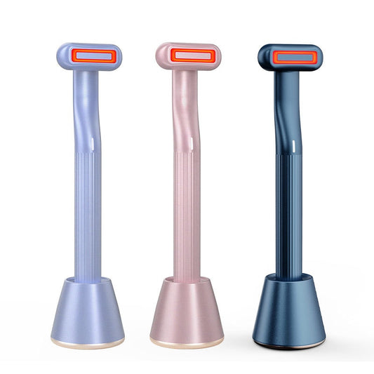 IGLOW Vibrating 4-in-1 LED MicroCurrent Face/Eye Beauty Wand