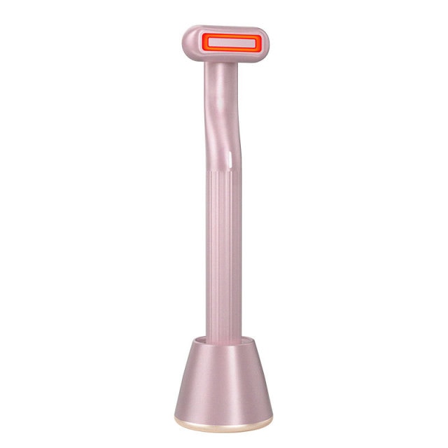 IGLOW Vibrating 4-in-1 LED MicroCurrent Face/Eye Beauty Wand