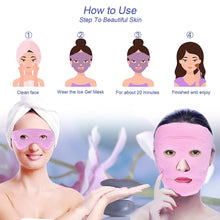 Load image into Gallery viewer, BLUME Tourmaline Hot/Cold Gel Mask
