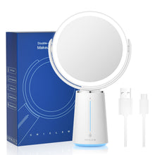 Load image into Gallery viewer, MILA Double Sided LED Makeup Mirror and Lamp
