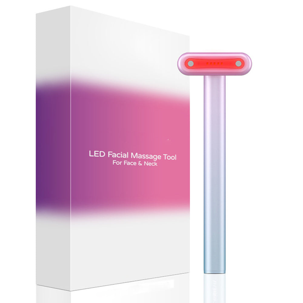 IGLOW OMBRE Vibrating LED MicroCurrent Face/Eye Beauty Wand